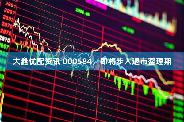 大鑫优配资讯 000584，即将步入退市整理期