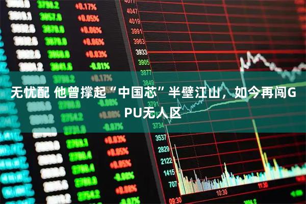 无忧配 他曾撑起“中国芯”半壁江山，如今再闯GPU无人区